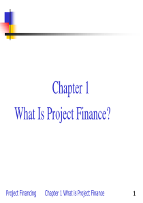 what-is-project-finance