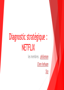 netflix公司法语ppt公司介绍-swot分析-战略诊断