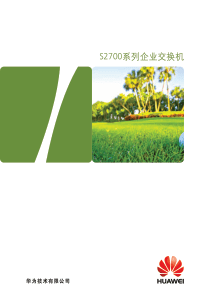华为S2700交换机详版彩页