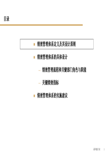 绩效管理体系定义及其设计原则（毕博咨询）