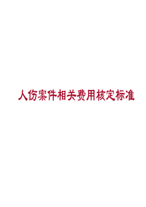 车险人伤理赔技能培训