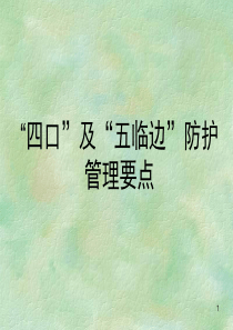 临边防护ppt课件