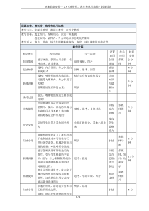 新湘教版必修一2.3《喀斯特、海岸和冰川地貌》教案设计