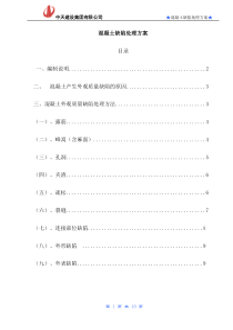 （花山）混凝土修补方案