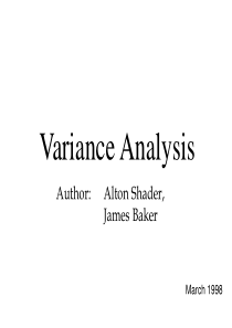 贝恩咨询分析方法-varianceanalysis