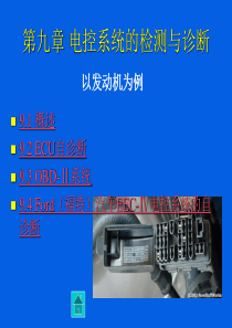 第九章 检测与诊断