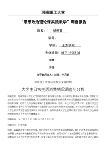 “思想政治理论课实践教学”调查报告