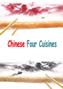 Chinese-Four-Cuisines中国四大菜系英文版