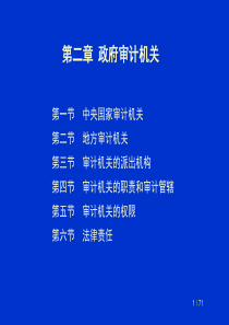 第2章政府审计机关2010