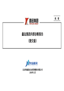 鑫远集团内部诊断报告提交版