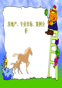 房地产、专业市场、案例分析136页PPT