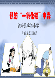 预防“一氧化碳”中毒班会课ppt课件