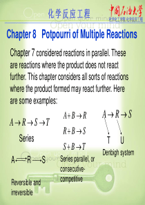 化学反应工程英文课件Chapter-8