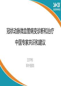 冠状动脉微血管病变诊断和治疗的中国专家共识和建议