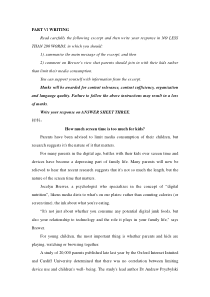 2019年TEM-4写作真题及范文