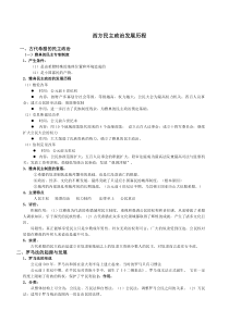 西方民主政治发展历程