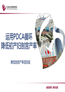 运用PDCA循环降低初产妇剖宫产率