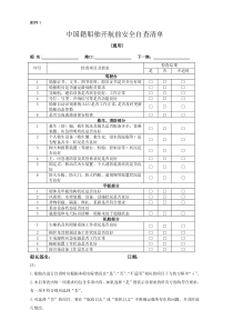 (完整版)中国籍船舶开航前安全自查清单(2017新版)