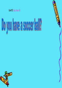 2013新目标七年级英语上册unit5sectionB课件