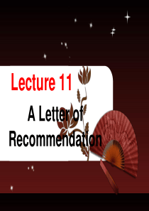 Lecture-11-a-letter-of-recommendation
