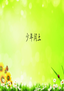 少年闰土、