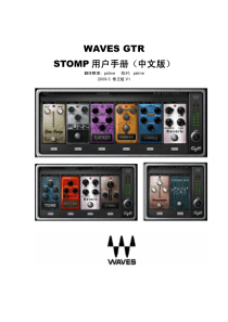 WAVES-GTR-STOMP用户手册