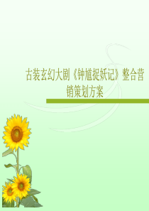 古装玄幻大剧《钟馗捉妖记》整合营销策划方案共86页文档