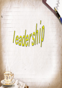 Leadership-style
