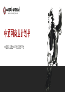 中酒网-中国领先的酒水O2O模式综合平台商业计划书（PDF26页）