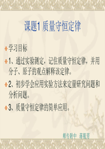 质量守恒定律ppt