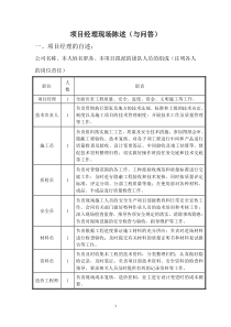 施工方案项目经理现场陈述与问答