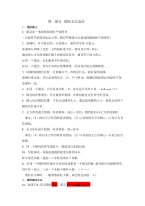 人教版小学六年级数学上册-圆的知识点+练习题