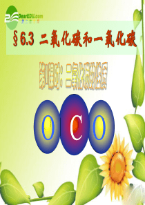 九年级化学6.3二氧化碳和一氧化碳课件人教版