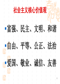 核心价值观、八礼四仪、六个好ppt课件