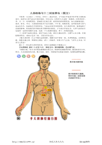 人体经络与十二时辰养生+附图
