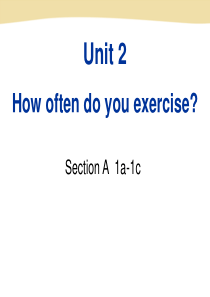 人教版八年级上册Section-A-1a-1c