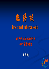 肠结核和结核性腹膜炎