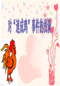 速成鸡事件