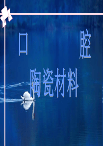 口腔陶瓷材料-