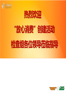 放心消费活动