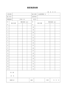 路面宽度检测