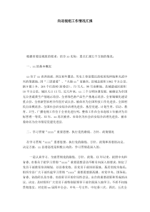 向巡视组工作情况汇报-总结报告模板