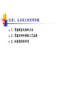 丝网印刷电极生产-PPT资料51页