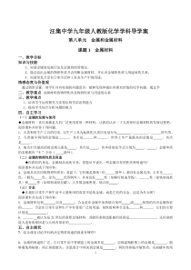 九年级化学下册导学案