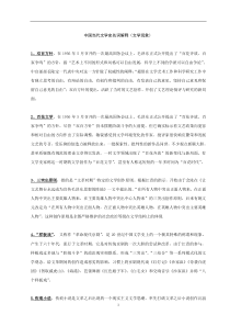 中国当代文学史名词解释(文学现象)