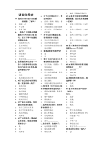 未来假日花园调查问卷表2.