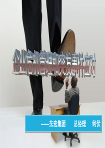 危机管理和突发事件应对