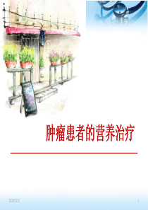 肿瘤患者的营养支持(课堂PPT)