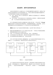 动态竞争-竞争行动和竞争反应