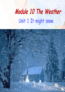 《It-might-snow》ppt